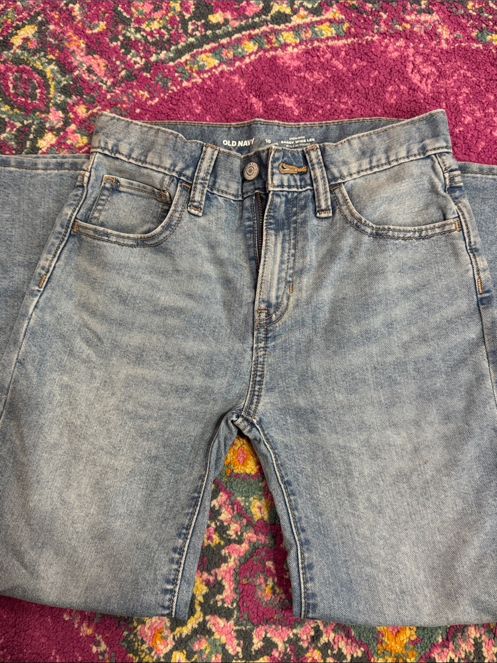 Old Navy Light Blue High-Rise Jeans